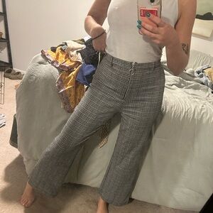 Wild fable Plaid Striped Trousers